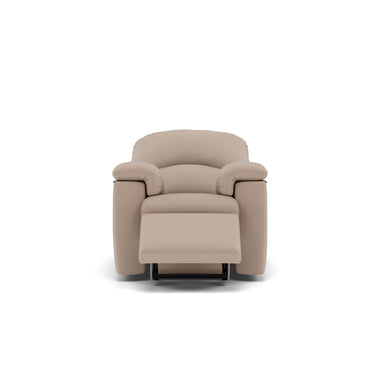 G Plan Chloe Small Recliner Armchair - Small Power Recliner Chair Grade L - Power Recliner Sterling Home 5 L844 Cambridge Plaster
