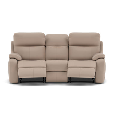 G Plan Kingsbury 3 Seater Curved Recliner Sofa - 3 Seater Power Recliner Curved Sofa Headrest + Lumbar with USB Grade L - Power with Power Headrest, Lumbar & USB 3 Seater Sofas Sterling Home 5 L844 Cambridge Plaster