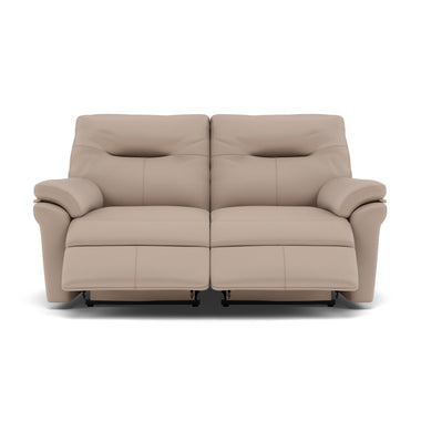 G Plan Seattle Large 2 Seater Recliner Sofa - 2.5 Seater Power Double Recliner with USB & Lumbar Grade L - Power Recliner with Lumbar Support & USB 2 Seater Sofas Sterling Home 5 L844 Cambridge Plaster