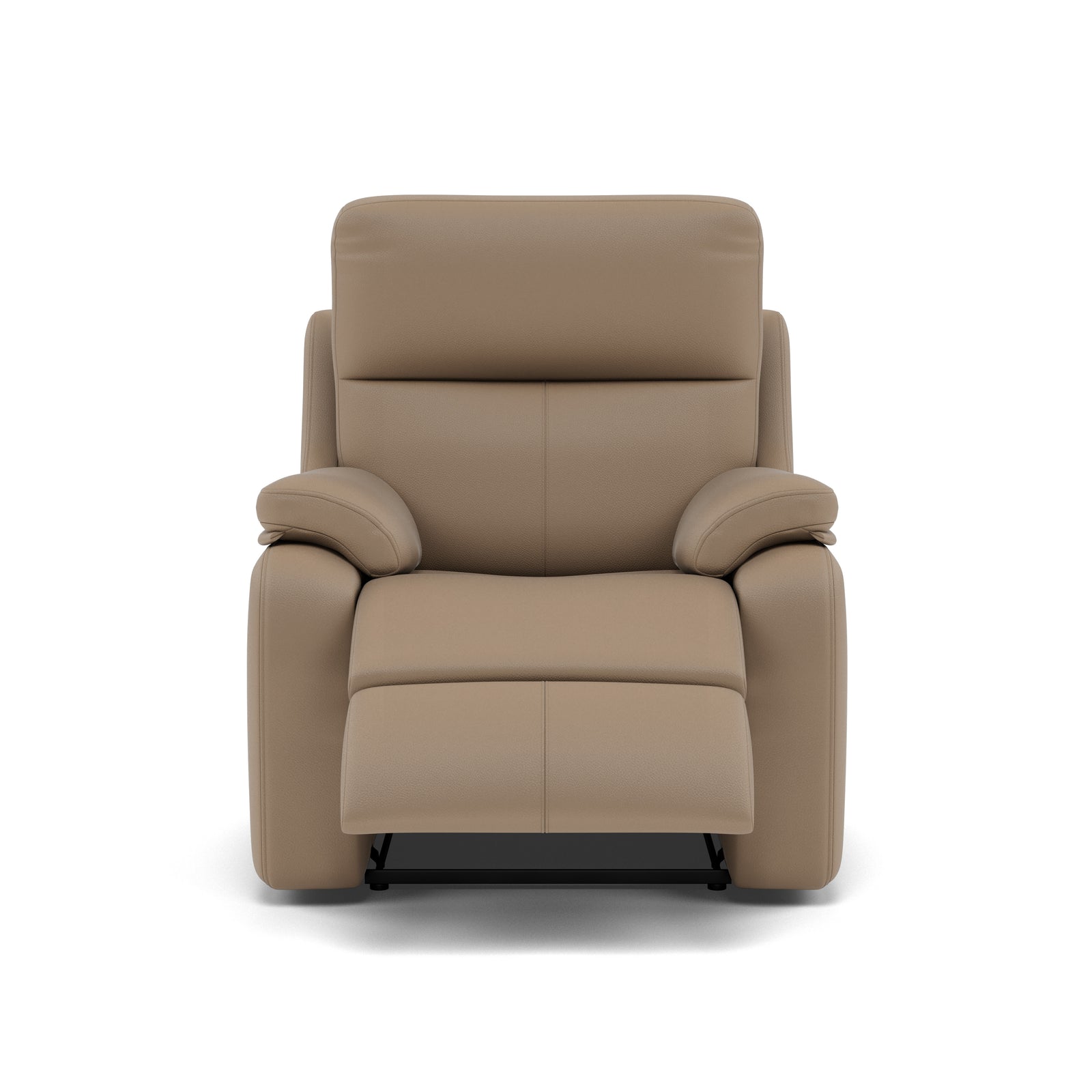 G Plan Kingsbury Recliner Armchair - Power Recliner Chair Headrest + Lumber with USB Grade L - Power with Power Headrest, Lumbar & USB Sterling Home 6 L846 Cambridge Taupe