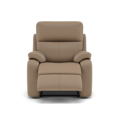 G Plan Kingsbury Recliner Armchair - Power Recliner Chair Headrest + Lumber with USB Grade L - Power with Power Headrest, Lumbar & USB Sterling Home 6 L846 Cambridge Taupe