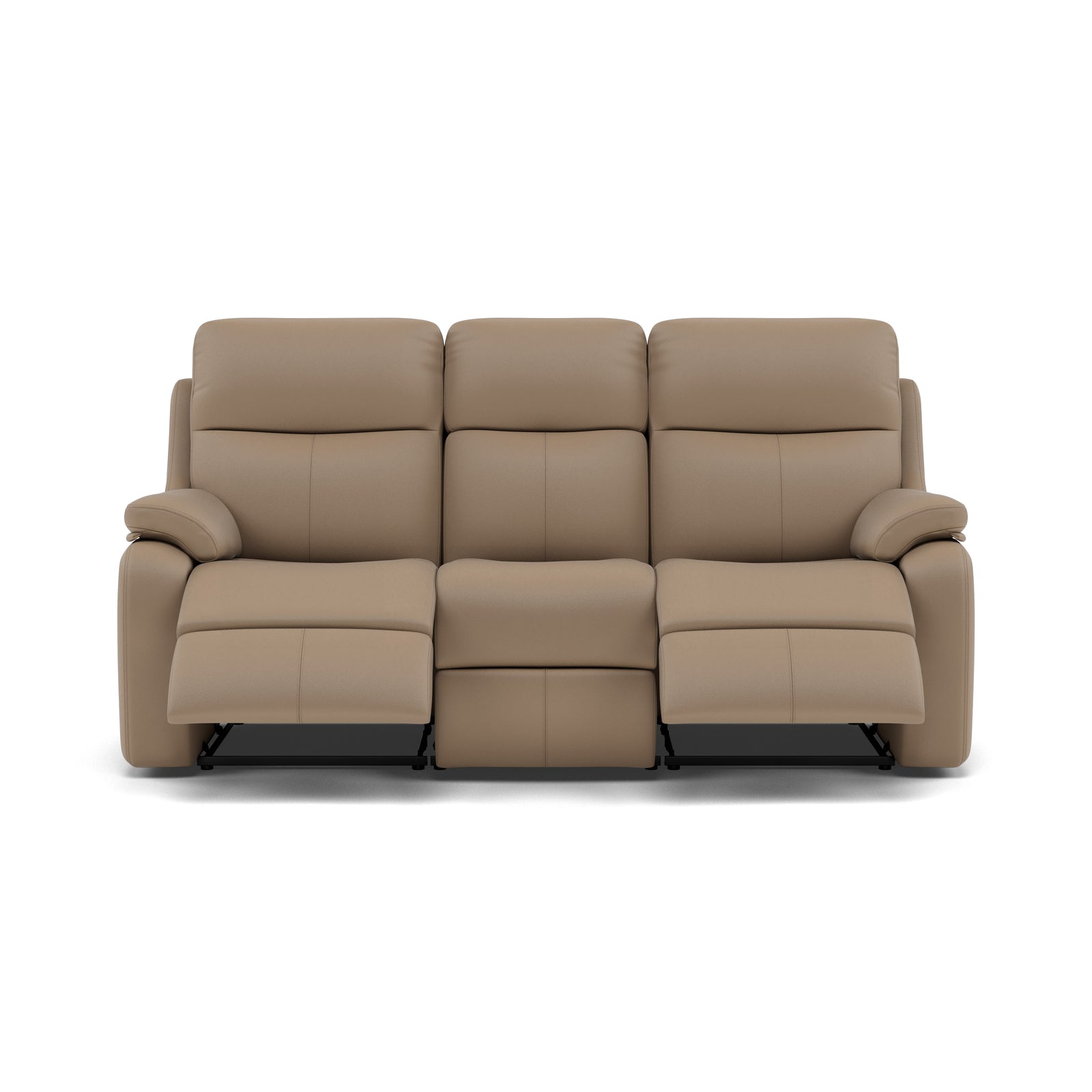G Plan Kingsbury 3 Seater Recliner Sofa - 3 Seater Manual Double Recliner Grade L - Manual Recliner 3 Seater Sofas Sterling Home 6 L846 Cambridge Taupe