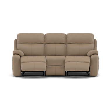 G Plan Kingsbury 3 Seater Curved Recliner Sofa - 3 Seater Manual Recliner Curved Sofa Double Grade L - Manual Recliner 3 Seater Sofas Sterling Home 6 L846 Cambridge Taupe