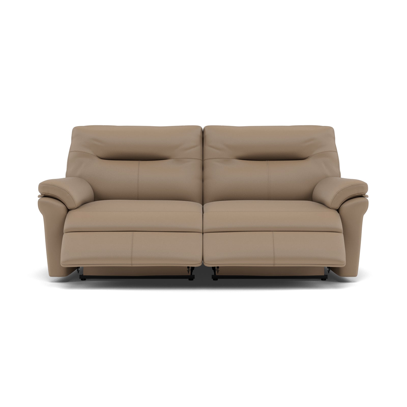 G Plan Seattle 3 Seater Recliner Sofa - 3 Seater Power Double Recliner with USB & Lumbar Grade L - Power Recliner with Lumbar Support & USB 3 Seater Sofas Sterling Home 6 L846 Cambridge Taupe