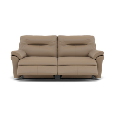 G Plan Seattle 3 Seater Recliner Sofa - 3 Seater Power Double Recliner with USB & Lumbar Grade L - Power Recliner with Lumbar Support & USB 3 Seater Sofas Sterling Home 6 L846 Cambridge Taupe