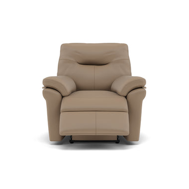 G Plan Seattle Recliner Armchair - Power Recliner Chair with USB & Lumbar Grade L - Power Recliner with Lumbar Support & USB Sterling Home 6 L846 Cambridge Taupe