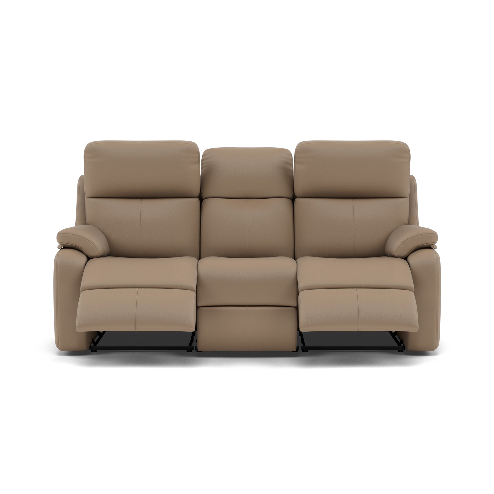G Plan Kingsbury 3 Seater Recliner Sofa - 3 Seater Power Double Recliner Headrest + Lumbar with USB Grade L - Power with Power Headrest, Lumbar & USB 3 Seater Sofas Sterling Home 6 L846 Cambridge Taupe