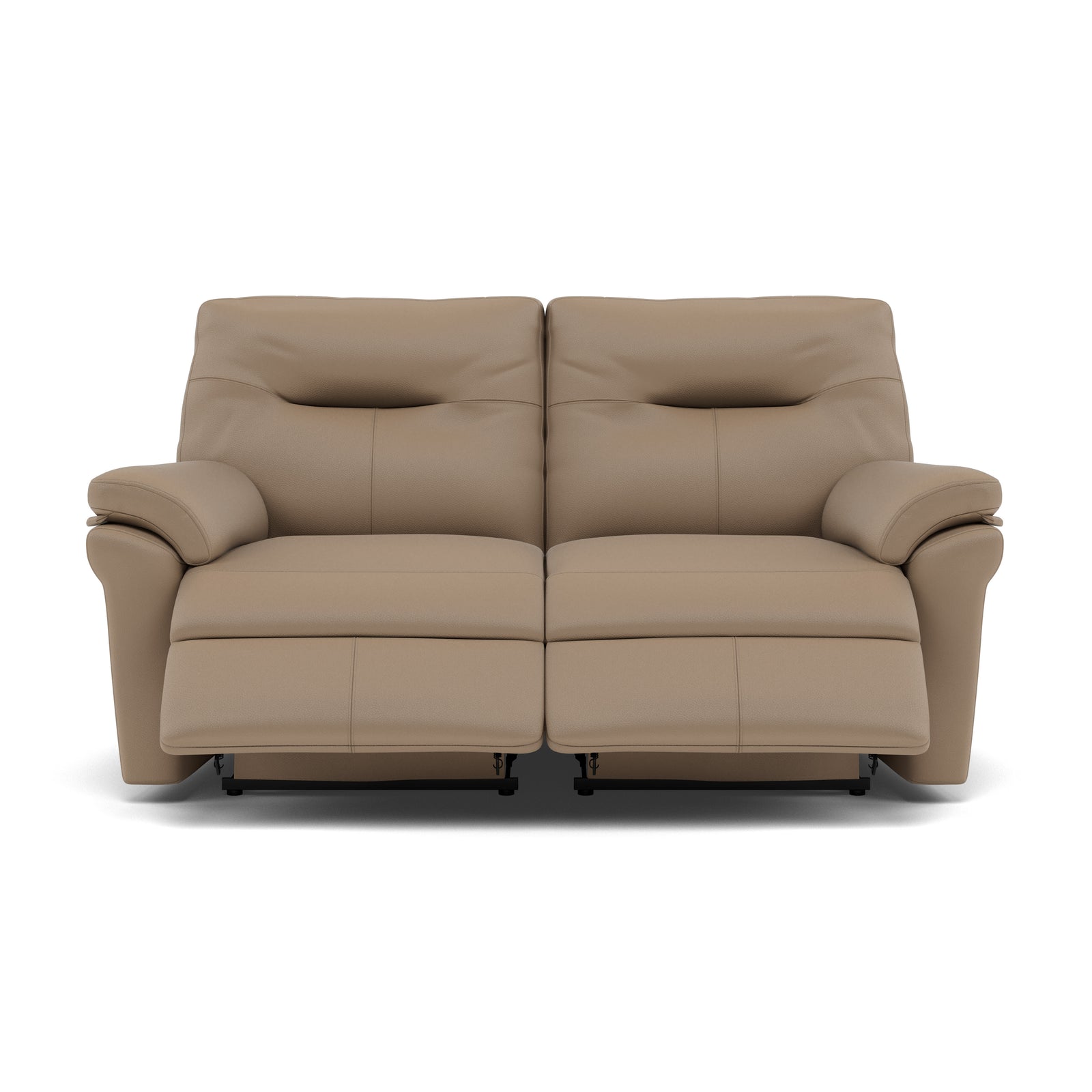 G Plan Seattle Large 2 Seater Recliner Sofa - 2.5 Seater Power Double Recliner with USB & Lumbar Grade L - Power Recliner with Lumbar Support & USB 2 Seater Sofas Sterling Home 6 L846 Cambridge Taupe