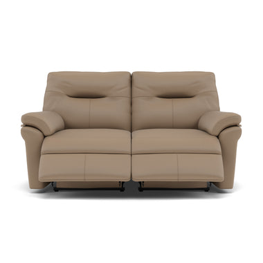 G Plan Seattle Large 2 Seater Recliner Sofa - 2.5 Seater Power Double Recliner with USB & Lumbar Grade L - Power Recliner with Lumbar Support & USB 2 Seater Sofas Sterling Home 6 L846 Cambridge Taupe