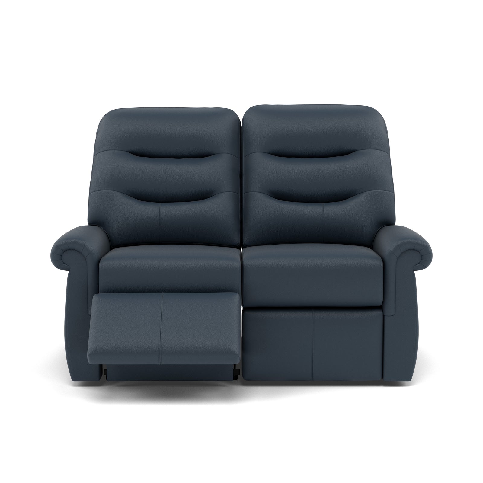 G Plan Holmes 2 Seater Recliner Sofa - 2 Seater Power Recliner Sofa (Left) Grade L - Left Hand Recliner 2 Seater Sofas Sterling Home 7 L851 Cambridge Navy