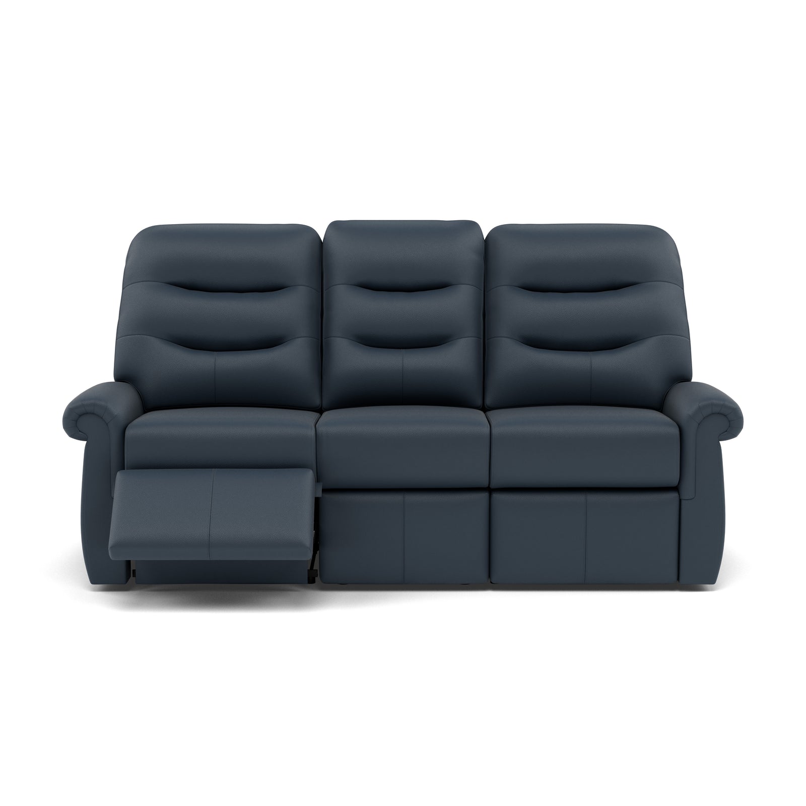 G Plan Holmes 3 Seater Recliner Sofa - 3 Seater Power Recliner Sofa (Right) Grade L - Right Hand Recliner 3 Seater Sofas Sterling Home 7 L851 Cambridge Navy