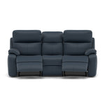 G Plan Kingsbury 3 Seater Curved Recliner Sofa - 3 Seater Power Recliner Curved Sofa Headrest + Lumbar with USB Grade L - Power with Power Headrest, Lumbar & USB 3 Seater Sofas Sterling Home 7 L851 Cambridge Navy