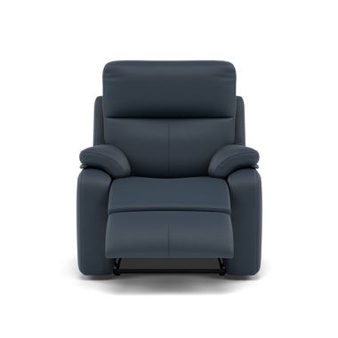 G Plan Kingsbury Recliner Armchair - Power Recliner Chair Headrest + Lumber with USB Grade L - Power with Power Headrest, Lumbar & USB Sterling Home 7 L851 Cambridge Navy