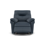 G Plan Seattle Recliner Armchair - Power Recliner Chair with USB & Lumbar Grade L - Power Recliner with Lumbar Support & USB Sterling Home 7 L851 Cambridge Navy