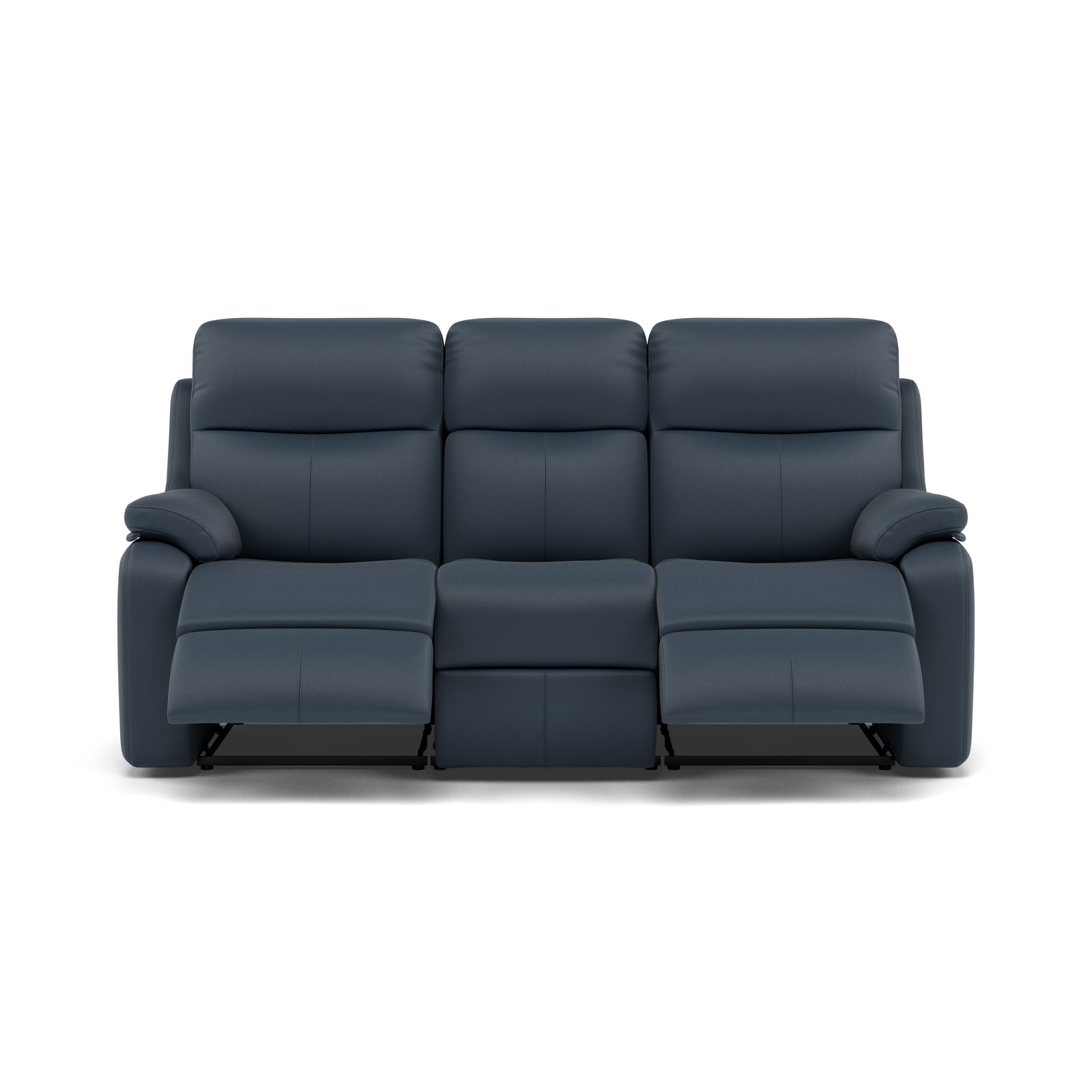 G Plan Kingsbury 3 Seater Recliner Sofa - 3 Seater Manual Double Recliner Grade L - Manual Recliner 3 Seater Sofas Sterling Home 7 L851 Cambridge Navy
