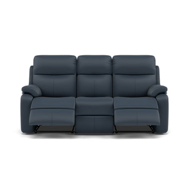G Plan Kingsbury 3 Seater Recliner Sofa - 3 Seater Manual Double Recliner Grade L - Manual Recliner 3 Seater Sofas Sterling Home 7 L851 Cambridge Navy