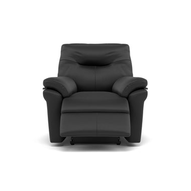 G Plan Seattle Recliner Armchair - Power Recliner Chair with USB & Lumbar Grade L - Power Recliner with Lumbar Support & USB Sterling Home 8 L852 Cambridge Petrol Blue