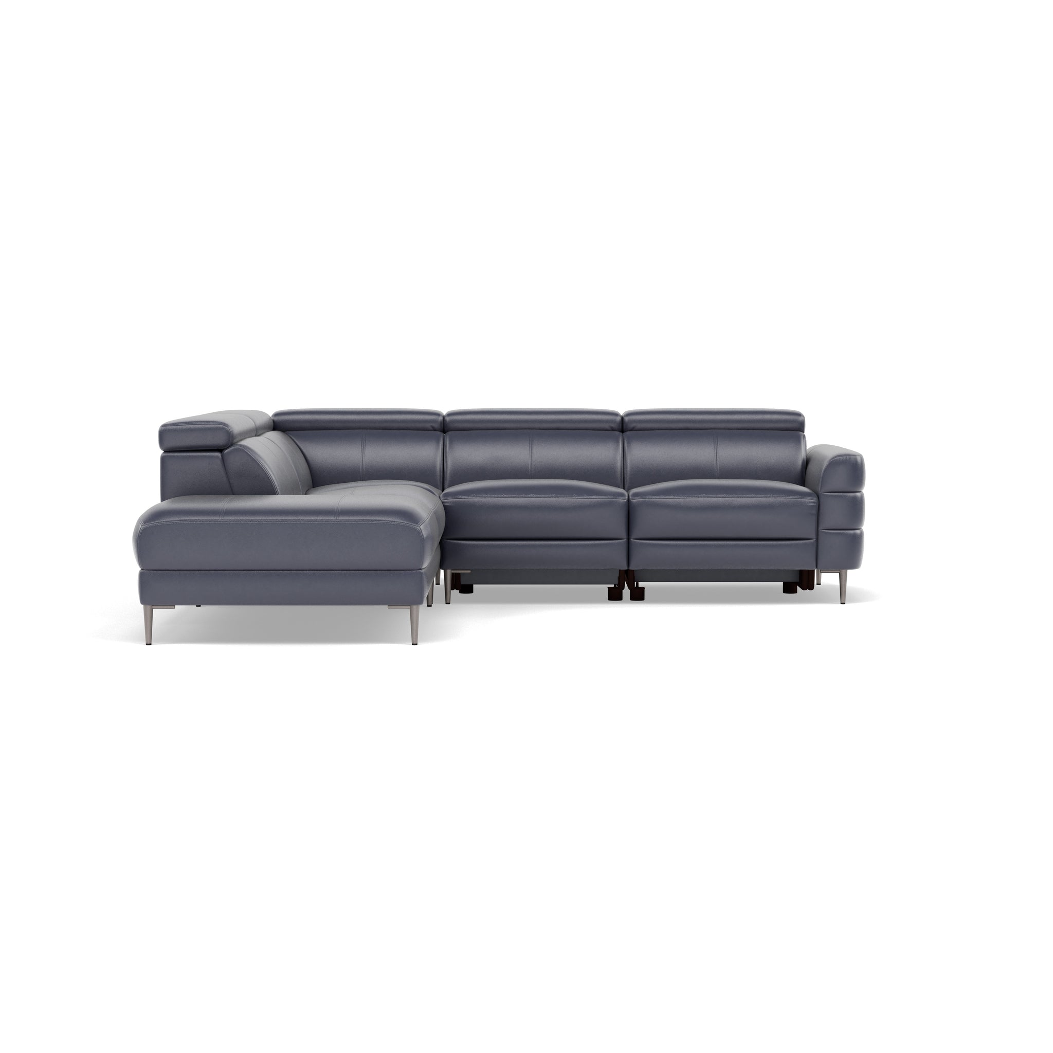 Hoy Corner Sofa - Combination 1 - Left Hand Facing Sofa Corner Group Cat NL/O - Left Hand Facing Sterling Home 1 NL5100 New York Dark Blue