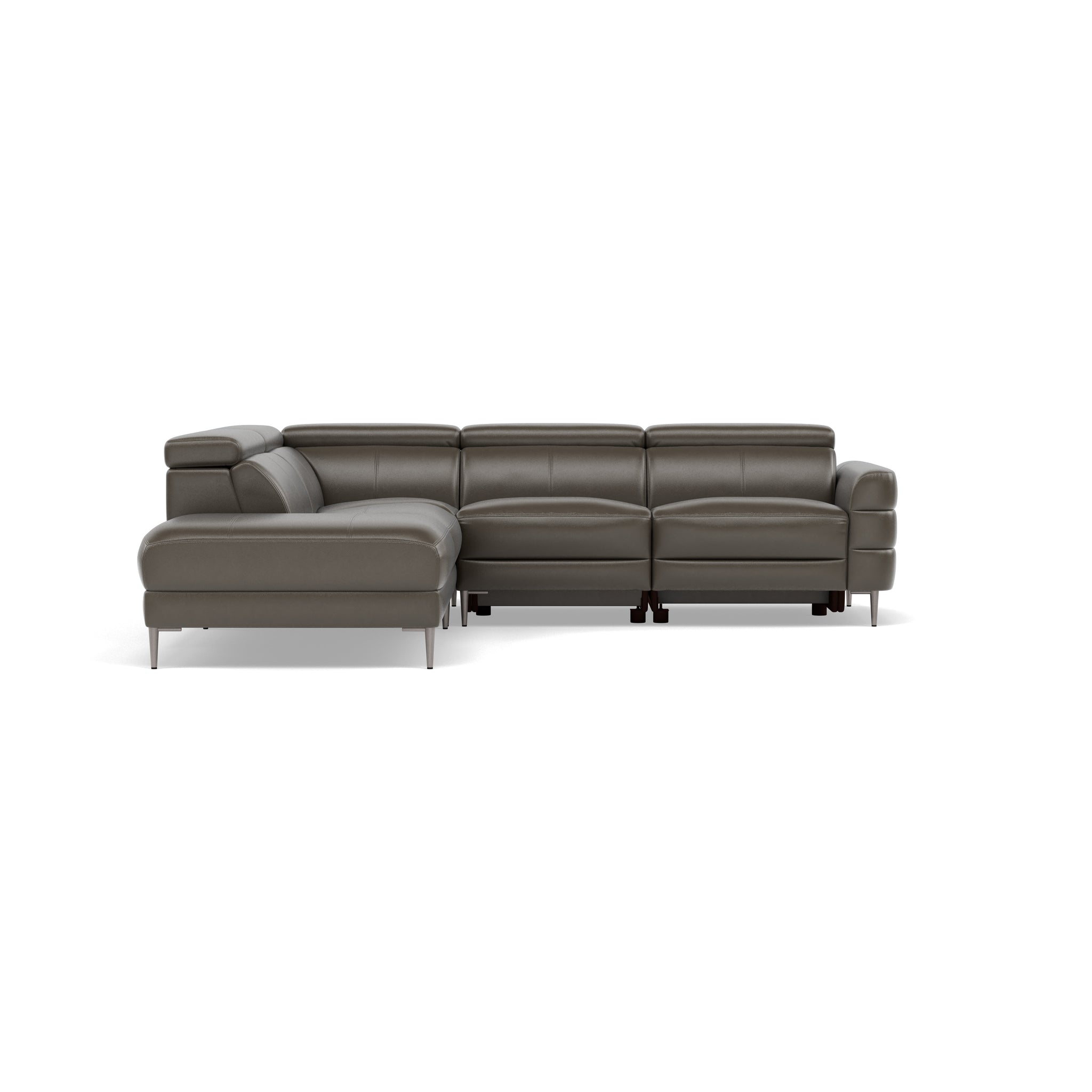 Hoy Corner Sofa - Combination 1 - Left Hand Facing Sofa Corner Group Cat NL/O - Left Hand Facing Sterling Home 3 NL5101 New York Anthkacite Grey