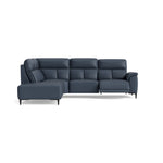 Loma Large Corner Sofa - Combination 1 Left Terminal with 2.5 Right Power 2 Pieces Cat 20S - Left Hand Facing - Power Recliner with USB Corner Sofas Sterling Home 9 NWS-518E OCEAN BLUE