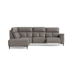 Loma Large Corner Sofa - Combination 1 Left Terminal with 2.5 Right Power 2 Pieces Cat 20S - Left Hand Facing - Power Recliner with USB Corner Sofas Sterling Home 5 NWS-042E ELEPHANT