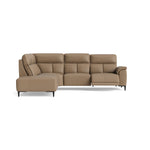 Loma Large Corner Sofa - Combination 1 Left Terminal with 2.5 Right Power 2 Pieces Cat 20S - Left Hand Facing - Power Recliner with USB Corner Sofas Sterling Home 7 NWS-513E PINE BARK