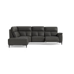 Loma Large Corner Sofa - Combination 1 Left Terminal with 2.5 Right Power 2 Pieces Cat 20S - Left Hand Facing - Power Recliner with USB Corner Sofas Sterling Home 1 NWS-517E SHALE GREY