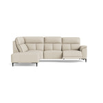 Loma Large Corner Sofa - Combination 1 Left Terminal with 2.5 Right Power 2 Pieces Cat 20S - Left Hand Facing - Power Recliner with USB Corner Sofas Sterling Home 10 NWS-521E FROST