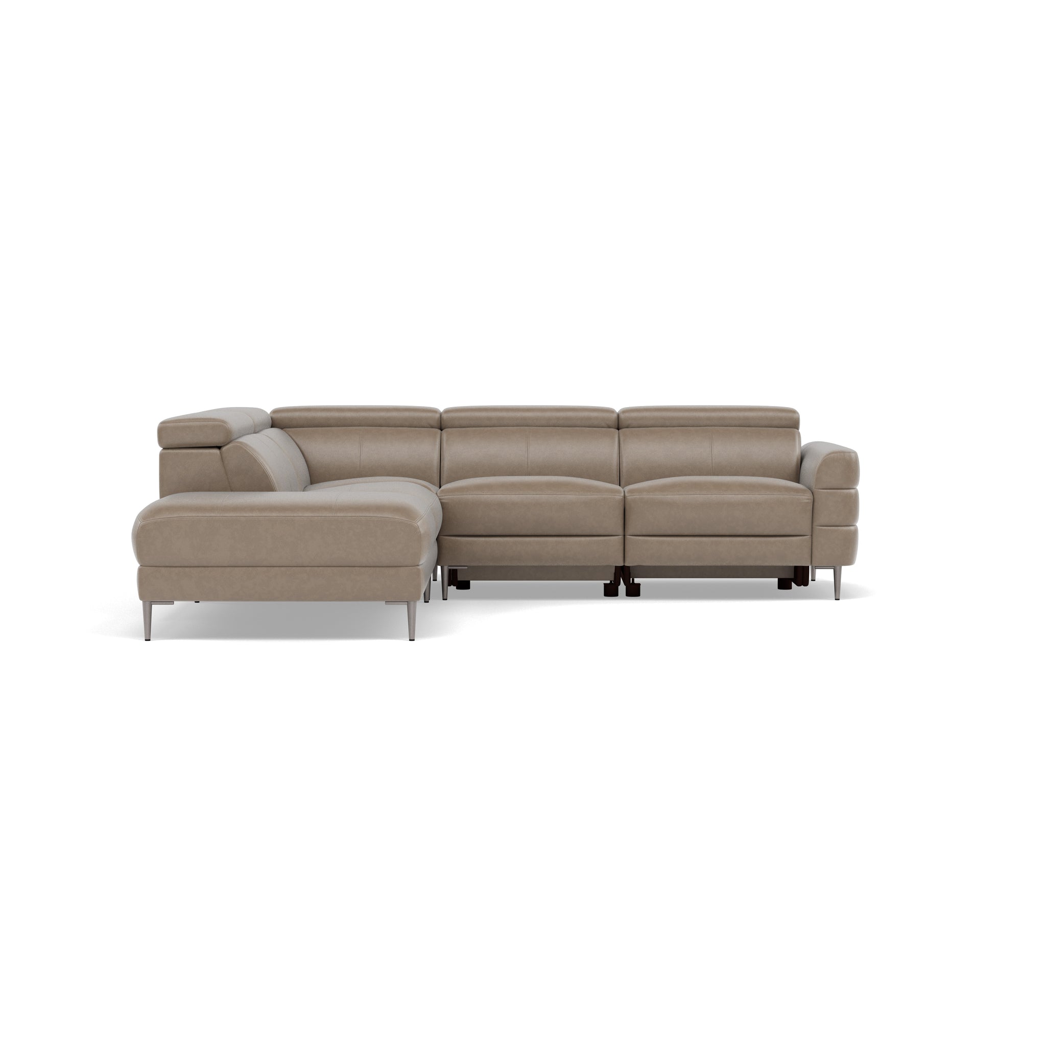 Hoy Corner Sofa - Combination 1 - Left Hand Facing Sofa Corner Group Cat NL/O - Left Hand Facing Sterling Home 9 O7023 Oslo Elephant Grey