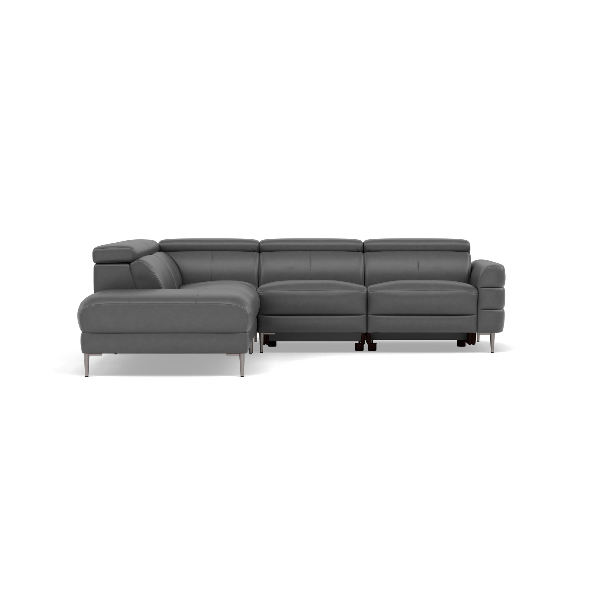 Hoy Corner Sofa - Combination 1 - Left Hand Facing Sofa Corner Group Cat NL/O - Left Hand Facing Sterling Home 10 O7300 Orlando Dark Grey