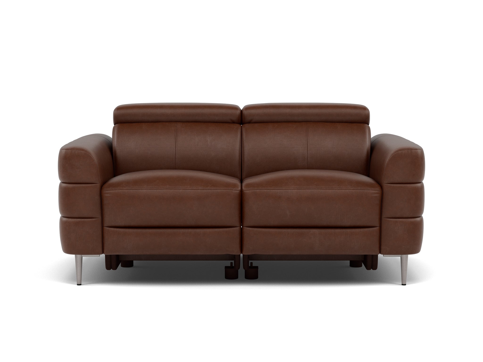 Hoy 2 Seater Sofa - 2 Str Static W/Manual Headrest Cat M Sterling Home 3 M1595 Monaco Coffee