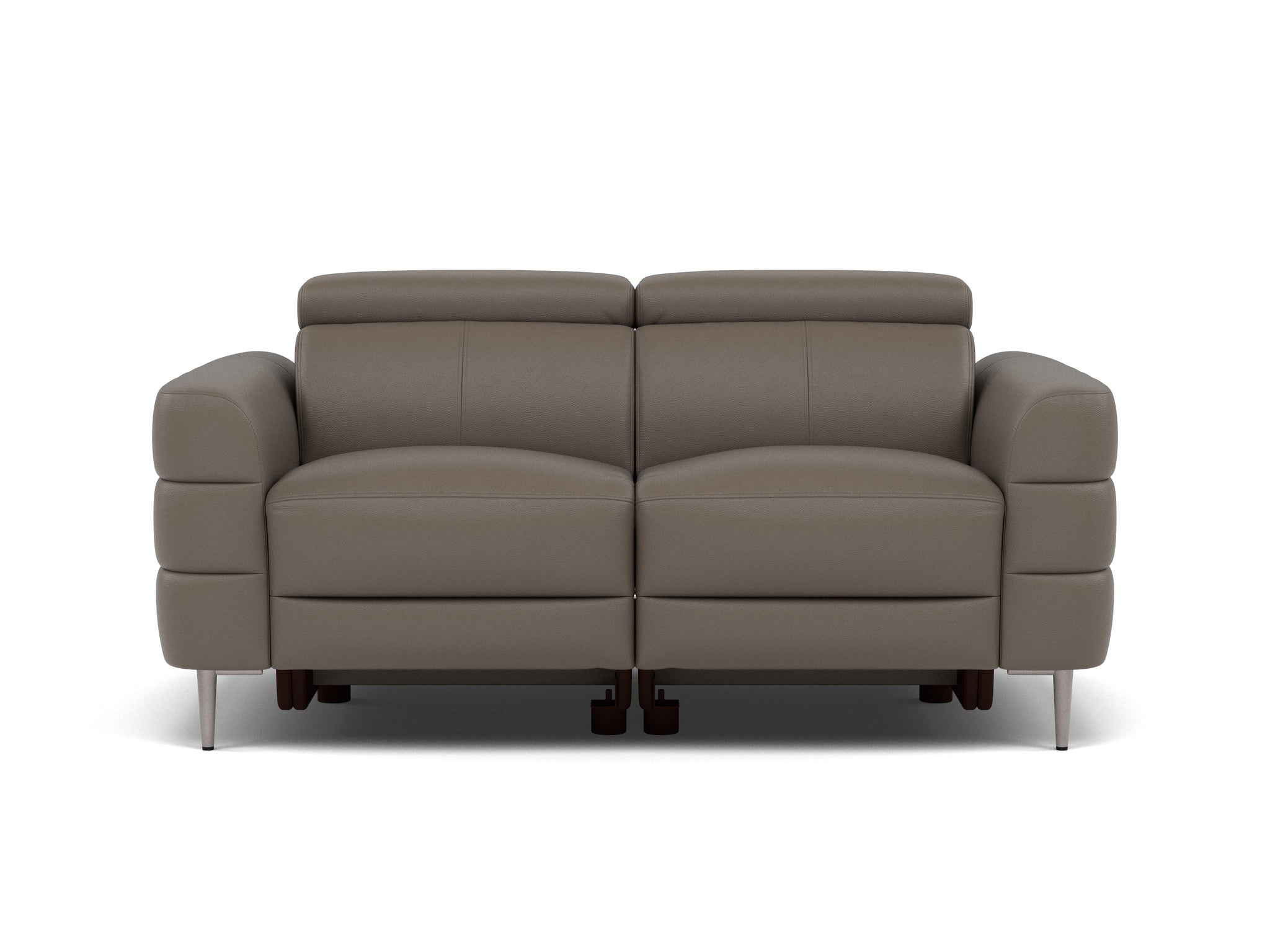Hoy 2 Seater Sofa - 2 Str Static W/Manual Headrest Cat M Sterling Home 6 M5655 Melbourne Dark Grey