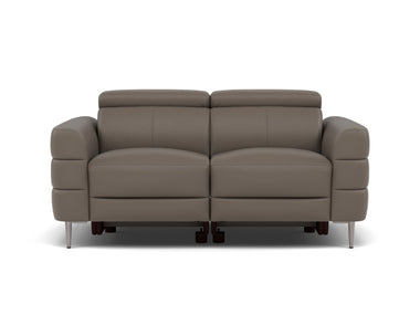 Hoy 2 Seater Sofa - 2 Str Static W/Manual Headrest Cat M Sterling Home 6 M5655 Melbourne Dark Grey