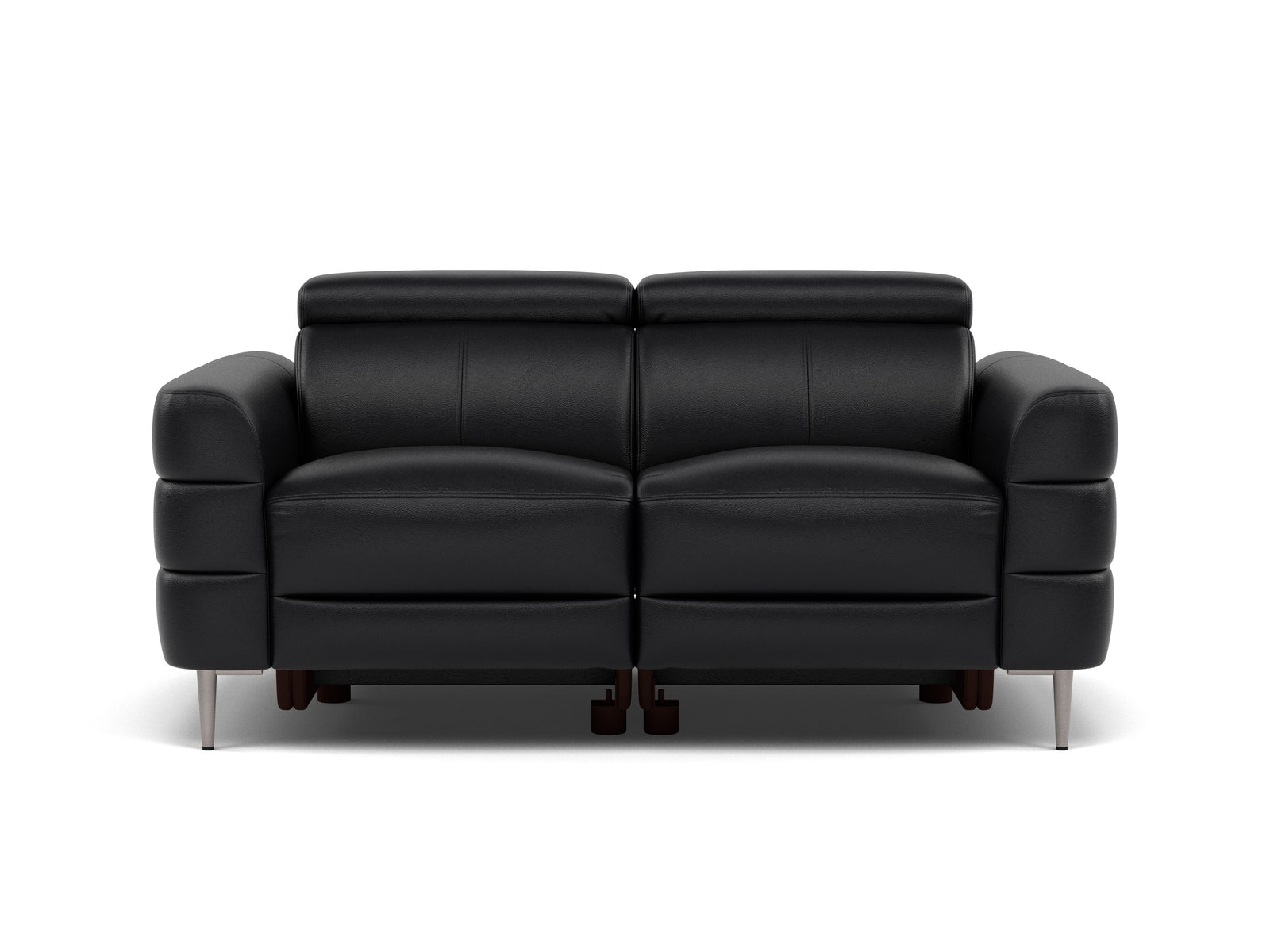 Hoy 2 Seater Sofa - 2 Str Static W/Manual Headrest Cat M Sterling Home 6 M5657 Melbourne Black