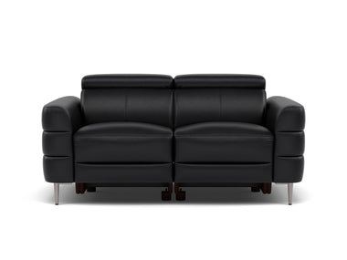 Hoy 2 Seater Sofa - 2 Str Static W/Manual Headrest Cat M Sterling Home 7 M5657 Melbourne Black