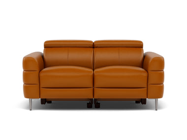 Hoy 2 Seater Sofa - 2 Str Static W/Manual Headrest Cat M Sterling Home 1 M5659 Melbourne Ochre