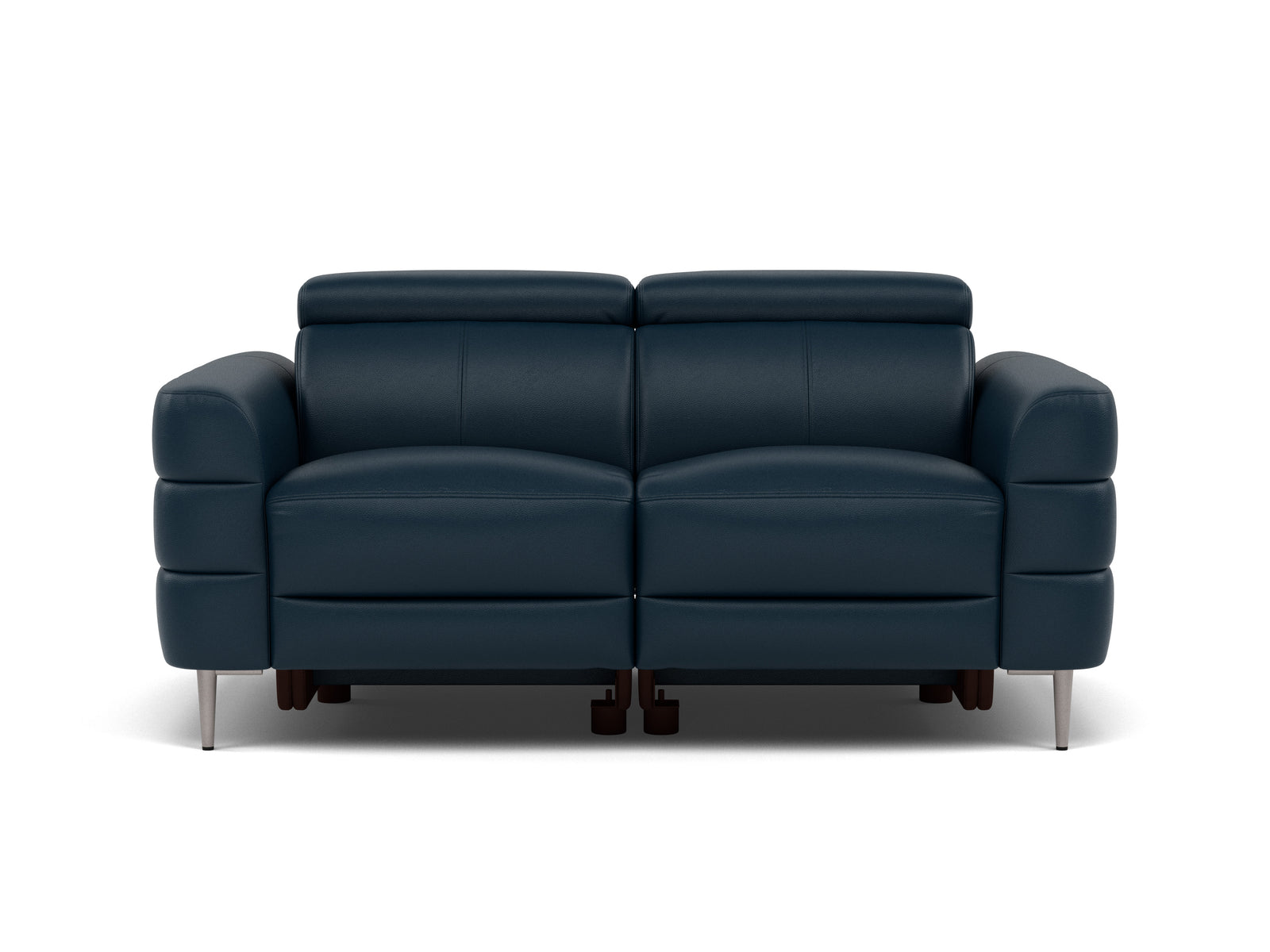 Hoy 2 Seater Sofa - 2 Str Static W/Manual Headrest Cat M Sterling Home 7 M5661 Melbourne Navy Blue