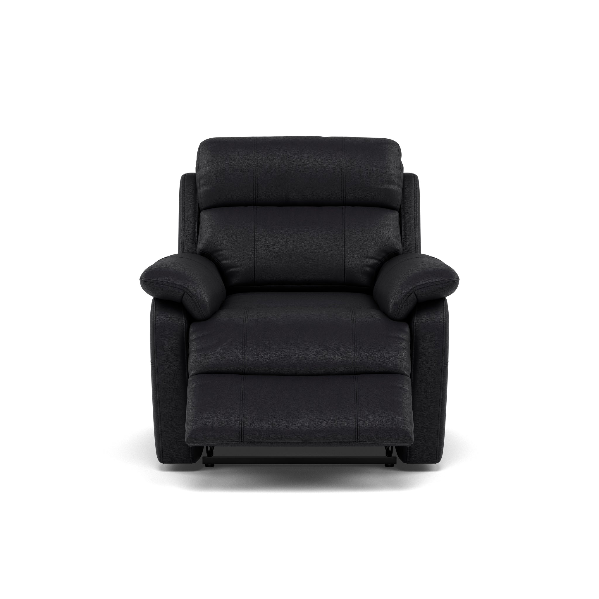 Fara Recliner Armchair - Power Recliner Armchair Cat 25S - Power Recliner with USB Sterling Home 13 NCS-023C BLACK