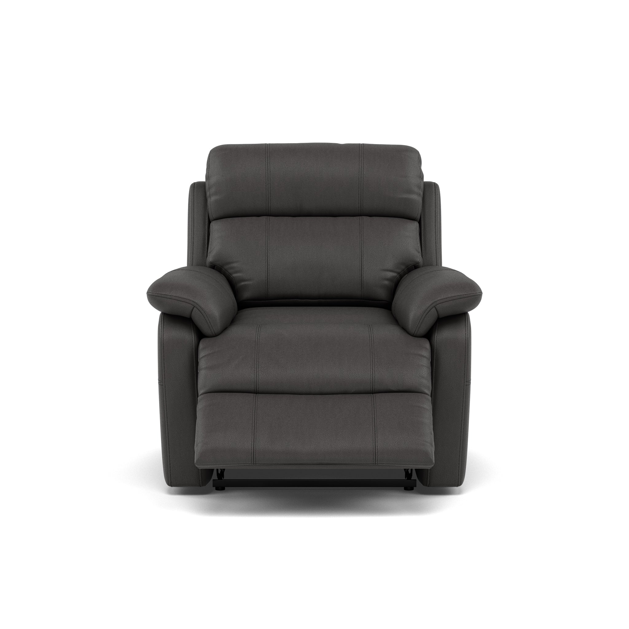 Fara Recliner Armchair - Power Recliner Armchair Cat 25S - Power Recliner with USB Sterling Home 9 NCS-180E SLATE GREY