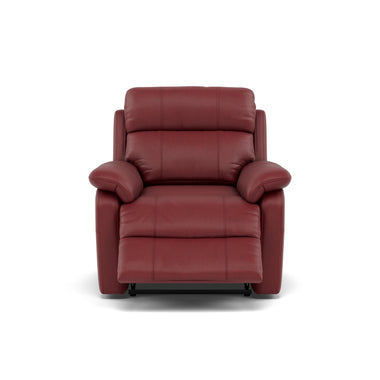 Fara Recliner Armchair - Power Recliner Armchair Cat 25S - Power Recliner with USB Sterling Home 1 NCS-854C RUSTIC RED