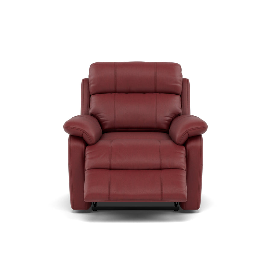 Fara Recliner Armchair - Power Recliner Armchair Cat 25S - Power Recliner with USB Sterling Home 1 NCS-854C RUSTIC RED