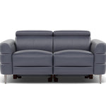 Hoy 2 Seater Sofa - 2 Str Static W/Manual Headrest Cat NL/O Sterling Home 1 NL5100 New York Dark Blue