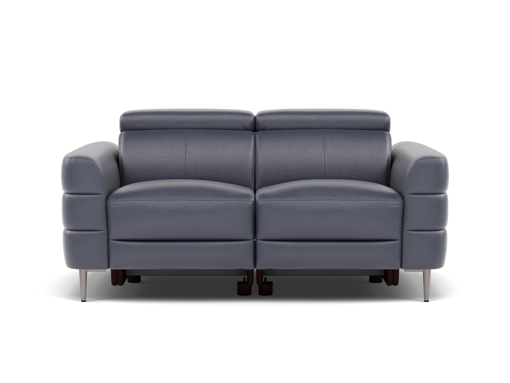 Hoy 2 Seater Sofa - 2 Str Static W/Manual Headrest Cat NL/O Sterling Home 1 NL5100 New York Dark Blue