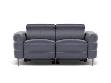 Hoy 2 Seater Sofa - 2 Str Static W/Manual Headrest Cat NL/O Sterling Home 1 NL5100 New York Dark Blue