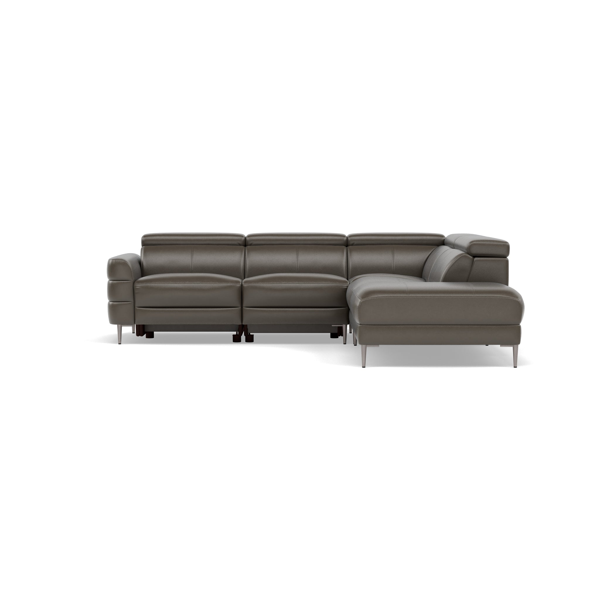 Hoy Corner Sofa - Combination 2 - Right Hand Facing Sofa Corner Group Cat NL/O - Right Hand Facing Sterling Home 3 NL5101 New York Anthkacite Grey
