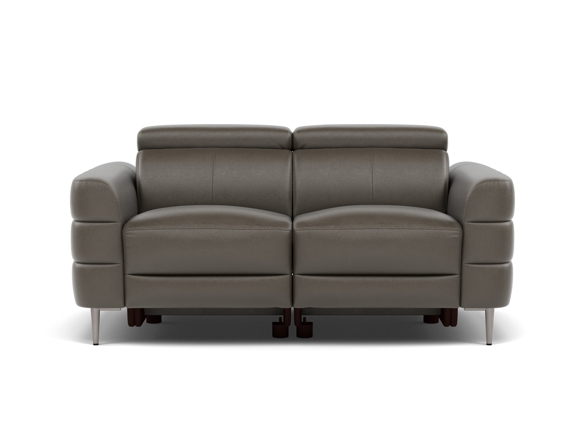Hoy 2 Seater Sofa - 2 Str Static W/Manual Headrest Cat NL/O Sterling Home 3 NL5101 New York Anthkacite Grey