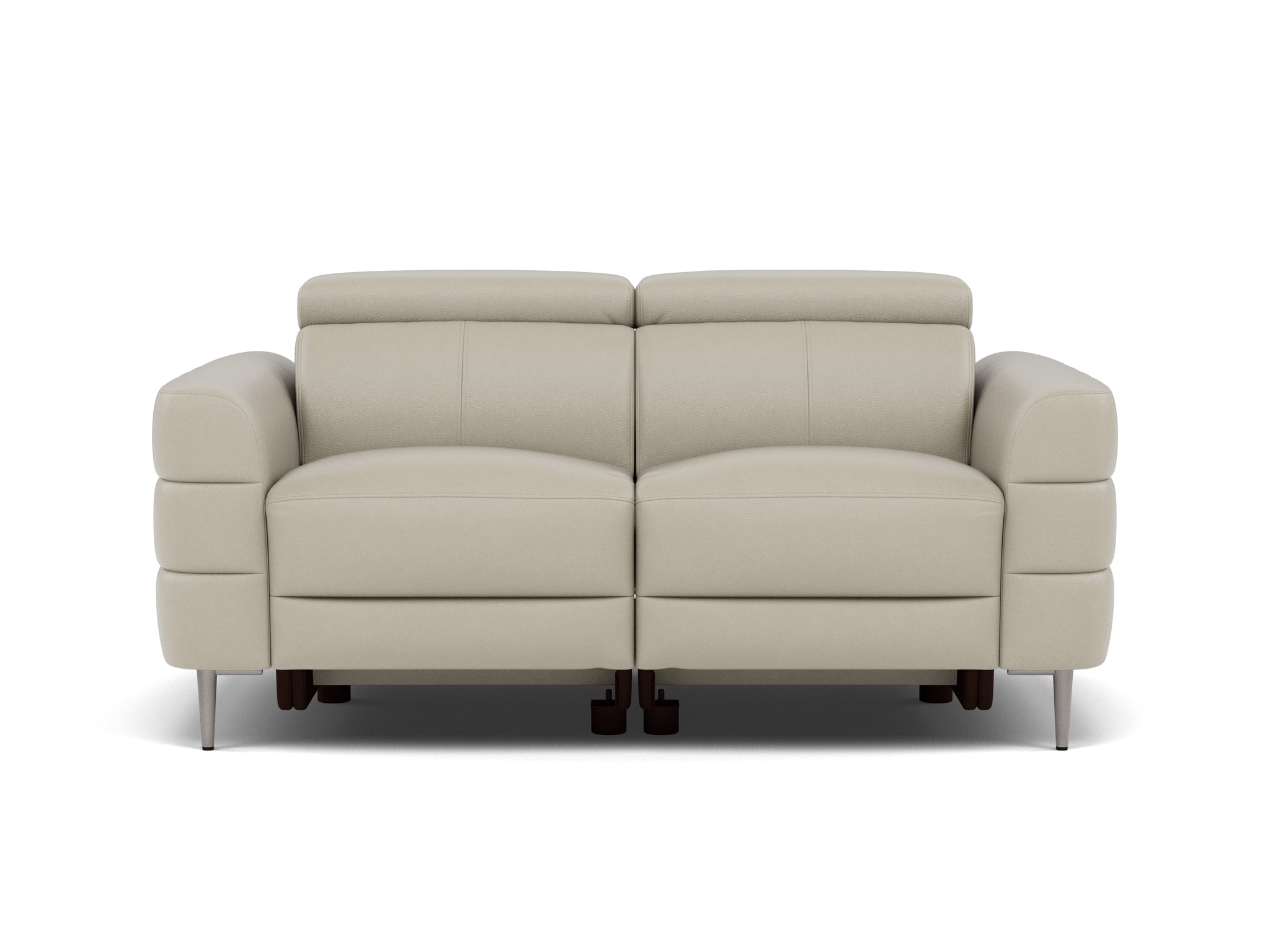 Hoy 2 Seater Sofa - 2 Str Static W/Manual Headrest Cat NL/O Sterling Home 7 NL5115 New York Light Grey