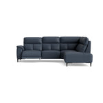 Loma Large Corner Sofa - Combination 2 Right Terminal with 2.5 Left Power 2 Pieces Cat 20S - Right Hand Facing - Power Recliner with USB Corner Sofas Sterling Home 7 NWS-518E OCEAN BLUE