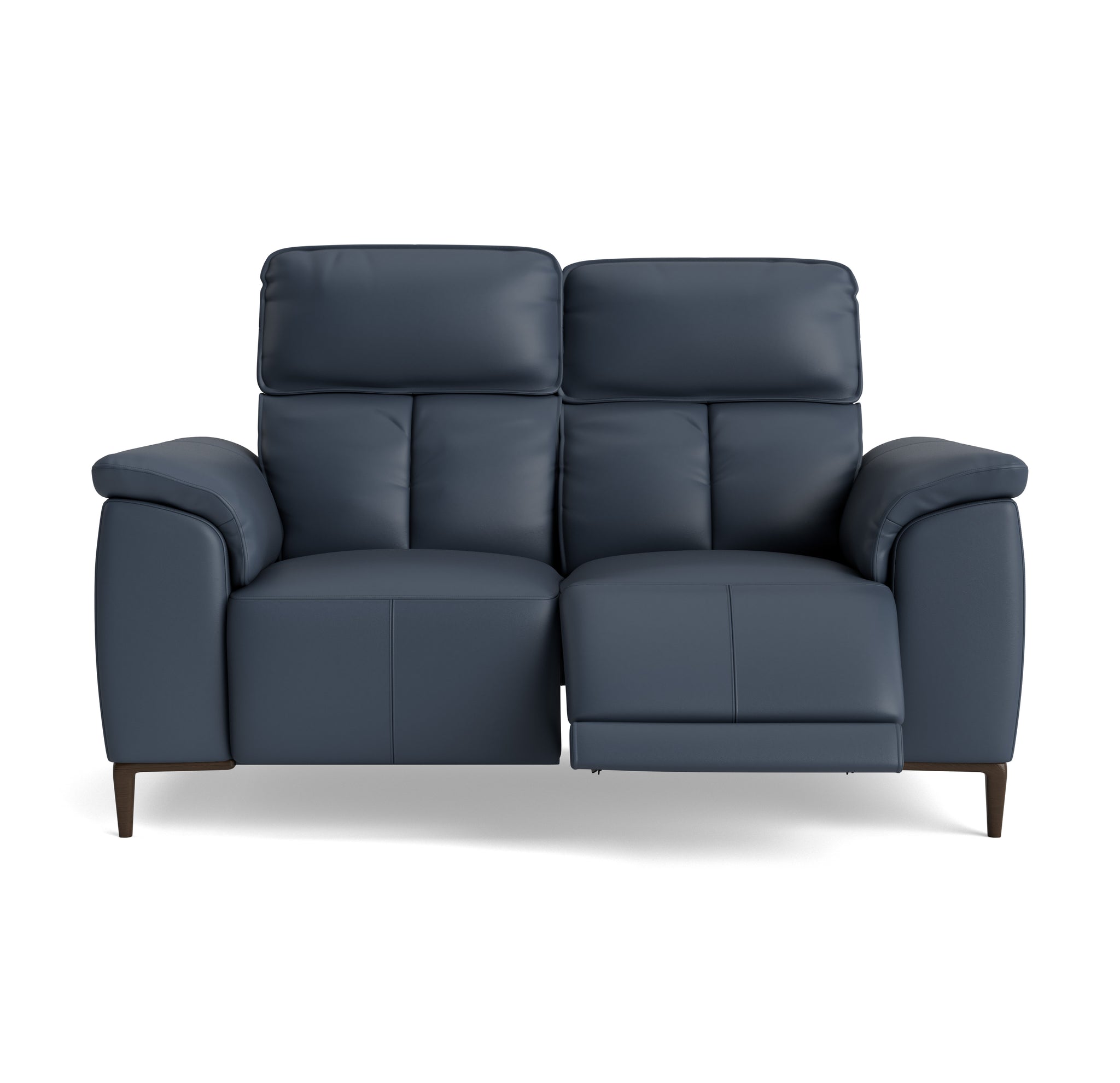 Loma 2 Seater Recliner Sofa - 2 Seater Sofa with 2 Power Recliners USB Cat 20S - Power Recliner with USB Sterling Home 7 NWS-518E OCEAN BLUE