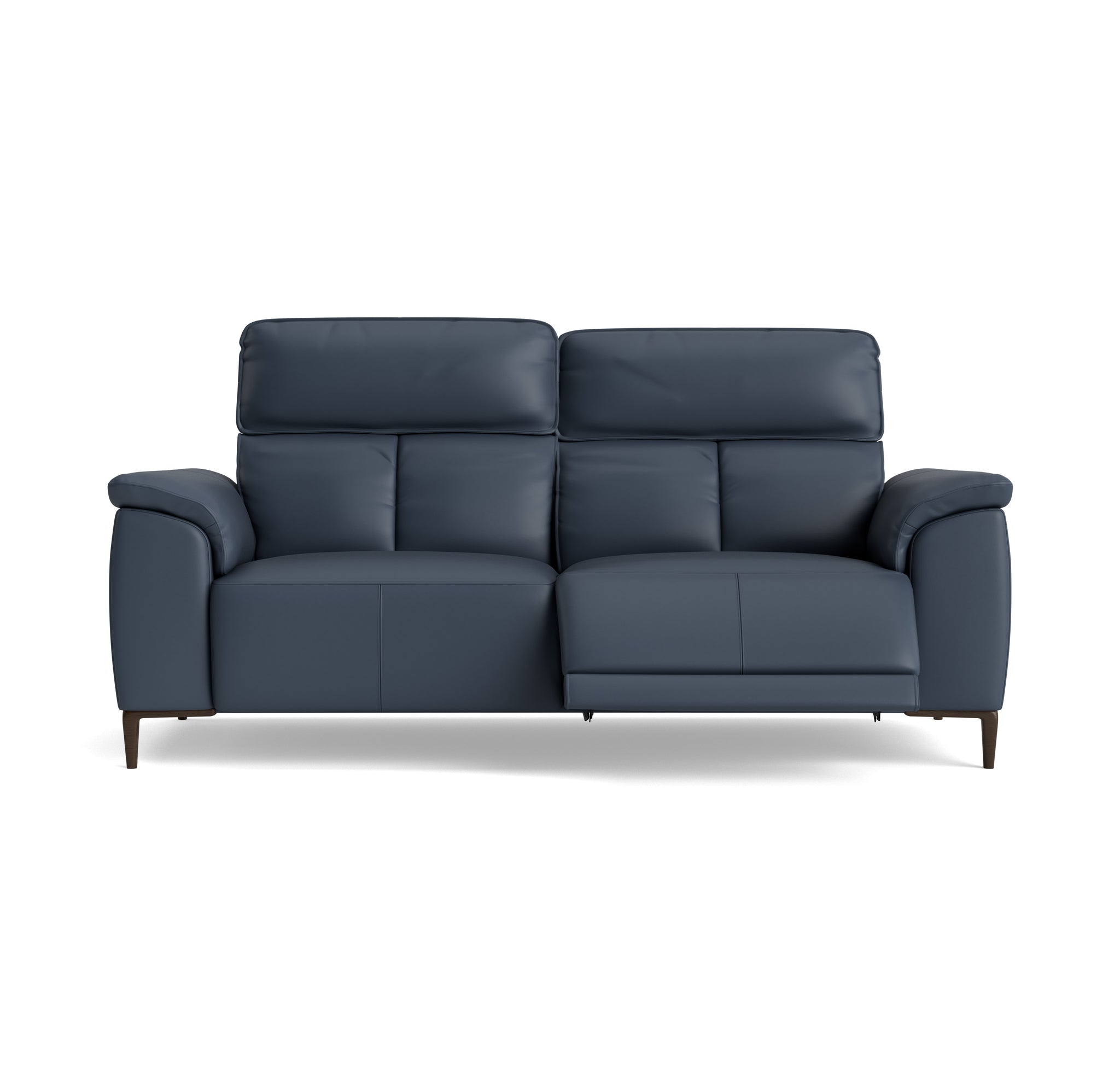 Loma 3 Seater Recliner Sofa - 2.5 Seater Sofa with 2 Power Recliners USB Cat 20S - Power Recliner with USB Sterling Home 7 NWS-518E OCEAN BLUE